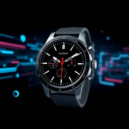 A sleek product explainer video showcasing the features of a new smartwatch with dynamic animations and graphics.