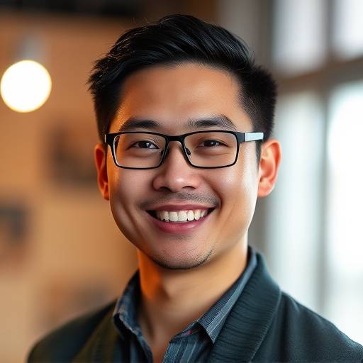 Headshot of David Chen, co-founder and lead editor of Luminary Lens Productions, smiling confidently.
