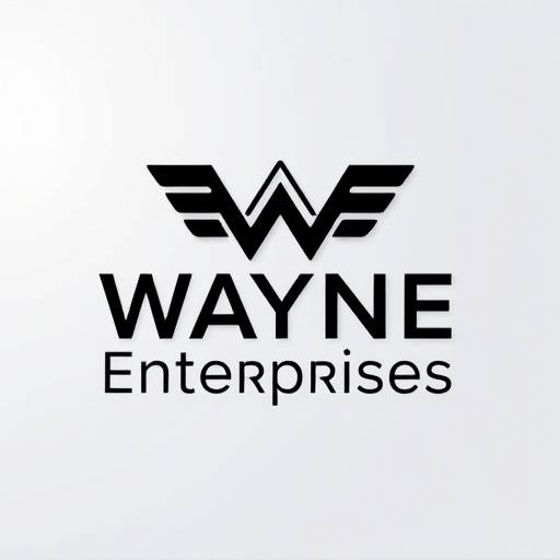 Wayne Enterprises logo.